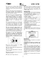 Preview for 19 page of BH FITNESS SK Line G790 Instructions For Assembly And Use