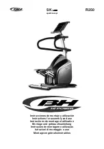 Preview for 1 page of BH FITNESS SK LINE R250 Instructions For Assembly And Use