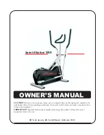 BH FITNESS Sprint Elliptical SE4 Owner'S Manual preview
