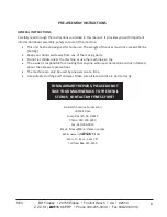 Preview for 9 page of BH FITNESS Sprint Elliptical SE4 Owner'S Manual