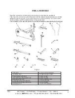 Preview for 10 page of BH FITNESS Sprint Elliptical SE4 Owner'S Manual