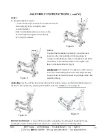 Preview for 14 page of BH FITNESS Sprint Elliptical SE4 Owner'S Manual