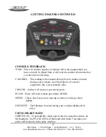 Preview for 11 page of BH FITNESS T1 BASIC Manual