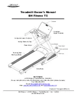 BH FITNESS T5 Owner'S Manual preview