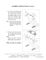 Предварительный просмотр 9 страницы BH FITNESS T6 Sport Owner'S Manual