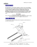 Предварительный просмотр 2 страницы BH FITNESS T9 Owner'S Manual