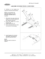 Предварительный просмотр 8 страницы BH FITNESS T9 Owner'S Manual