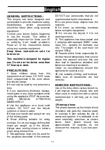 Preview for 10 page of BH FITNESS Tecnovita YF910 Instructions For Assembly And Use