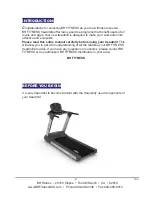 Preview for 2 page of BH FITNESS TS5 - Owner'S Manual