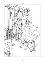 Предварительный просмотр 21 страницы BH FITNESS TTPro G156 Instructions For Assembly And Use