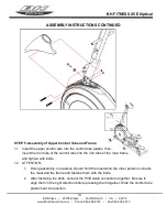 Preview for 14 page of BH FITNESS X5 ELLIPTICAL Owner'S Manual