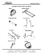 Preview for 7 page of BH FITNESS X8 - V3 Owner'S Manual