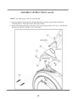 Preview for 16 page of BH FITNESS X8R Elliptical Owner'S Manual