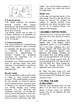 Preview for 11 page of BH FITNESS YF1500 Instructions For Assembly And Use