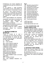 Preview for 9 page of BH FITNESS YF961 Instructions For Assembly And Use