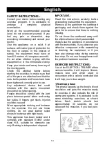 Preview for 13 page of BH FITNESS YF961 Instructions For Assembly And Use