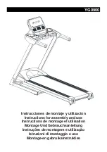 BH FITNESS YG0900 Instructions For Assembly And Use preview