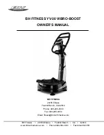 BH FITNESS YV-30 Owner'S Manual preview