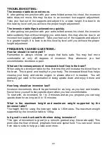 Preview for 22 page of BH FITNESS ZERO G400 Instructions For Assembly And Use