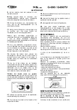 Preview for 47 page of BH HI POWER G-690 Instructions For Assembly And Use