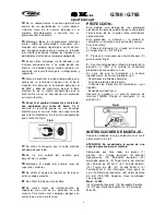 Preview for 6 page of BH HI POWER G790 Assembly And Use Manual