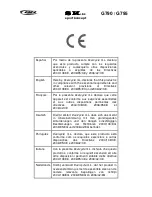 Preview for 58 page of BH HI POWER G790 Assembly And Use Manual