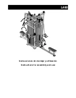 BH HI POWER L480 Instructions For Assembly And Use preview