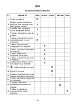 Preview for 38 page of BH Hipower G290 Instructions For Assembly And Use