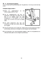 Preview for 53 page of BH Hipower G290 Instructions For Assembly And Use