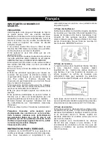 Preview for 11 page of BH Hipower H785 Instructions For Assembly And Use