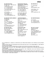 Preview for 29 page of BH Hipower H785 Instructions For Assembly And Use