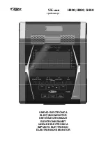 Preview for 36 page of BH Hipower H890 Instructions For Assembly And Use