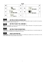 Preview for 7 page of BH Hipower L845 Instructions For Assembly And Use