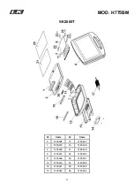 Предварительный просмотр 23 страницы BH Hipower LK H775BM Instructions For Assembly And Use