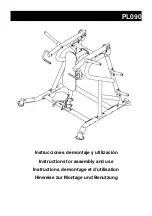 BH Hipower PL090 Instructions For Assembly And Use предпросмотр