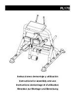 Предварительный просмотр 1 страницы BH Hipower PL170 Instructions For Assembly And Use