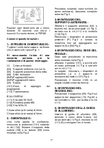 Preview for 21 page of BH Hipower R500 Instructions For Assembly And Use