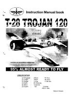 Preview for 1 page of BH Model T-28 TROJAN 120 Instruction Manual Book