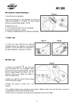 Preview for 40 page of BH SHIATSU Luxury Class M1200 Instructions For Assembly And Use