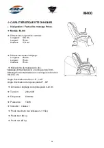 Preview for 39 page of BH SHIATSU Luxury Class Prince M400 Instructions For Assembly And Use