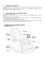 Предварительный просмотр 5 страницы BH SHIATSU Venice M-650 Instructions For Assembly And Use