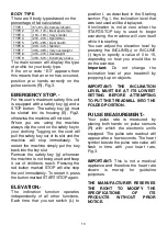 Preview for 10 page of BH G6350 Operating Instructions Manual