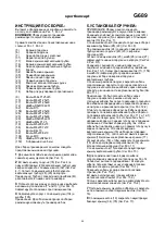 Preview for 25 page of BH G689 Instructions For Assembly And Use