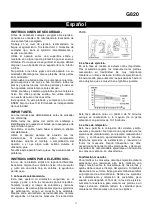 Preview for 11 page of BH G820 Instructions For Assembly And Use