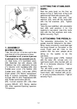 Preview for 12 page of BH H862 Instructions For Assembly And Use