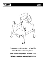 Preview for 1 page of BH L885 Instructions For Assembly And Use