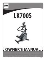 Preview for 1 page of BH LK700S Owner'S Manual