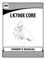 BH LK700X Owner'S Manual preview