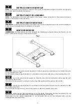 Preview for 9 page of BH PL130 Instructions For Assembly And Use