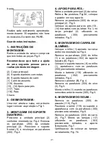 Preview for 21 page of BH R590 Instructions For Assembly And Use